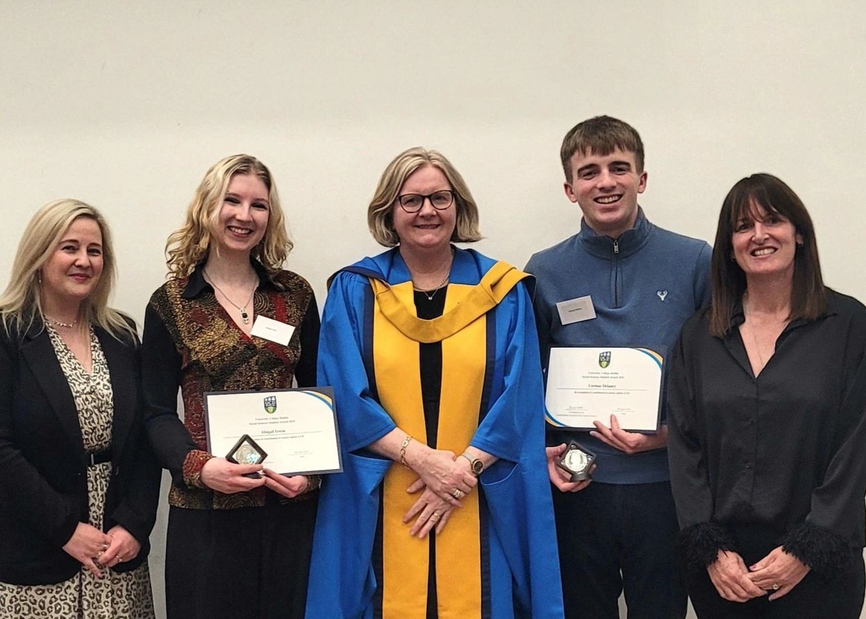 BEd Students Honoured at UCD Social Sciences and Law Awards 2025 3